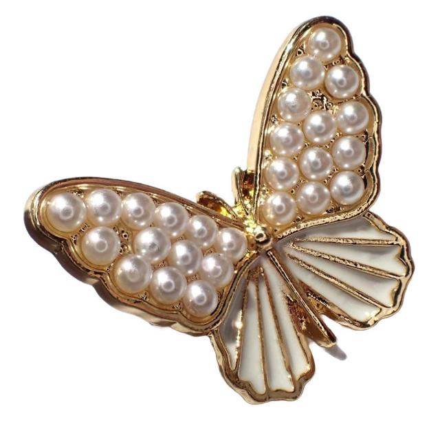 金色 蝶 蝶々 人工パール 人工真珠 ピンブローチ ブローチ ピンバッジ バッジ ピンズ ラペルピン B < 女性アクセサリー/時計 金色 蝶 蝶々 人工パール 人工真珠 ピンブローチ ブローチ ピンバッジ バッジ ピンズ ラペルピン B < 女性アクセサリー/時計の
