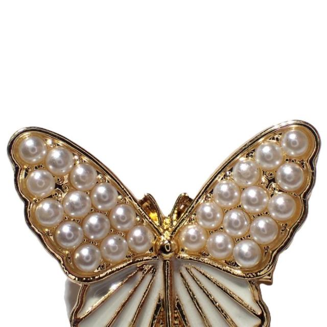 金色 蝶 蝶々 人工パール 人工真珠 ピンブローチ ブローチ ピンバッジ バッジ ピンズ ラペルピン B < 女性アクセサリー/時計 金色 蝶 蝶々 人工パール 人工真珠 ピンブローチ ブローチ ピンバッジ バッジ ピンズ ラペルピン B < 女性アクセサリー/時計の