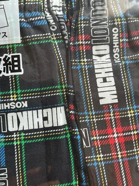 Lサイズ!2枚組ブランド品!MICHIKO LONDON KOSHINO!タータンチェック柄!高貴に素敵!前開きあり!トランクス! < 男性ファッション  Lサイズ!2枚組ブランド品!MICHIKO LONDON KOSHINO!タータンチェック柄!高貴に素敵!前開きあり!トランクス! < 男性ファッションの