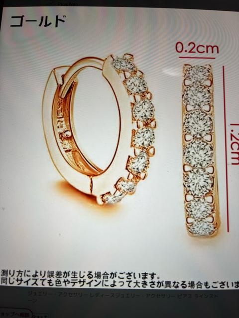 送料無料!フープピアス!リング!ラインストーンで、さりげなく!キラキラ!新品!ゴールドカラー < 女性アクセサリー/時計 送料無料!フープピアス!リング!ラインストーンで、さりげなく!キラキラ!新品!ゴールドカラー < 女性アクセサリー/時計の