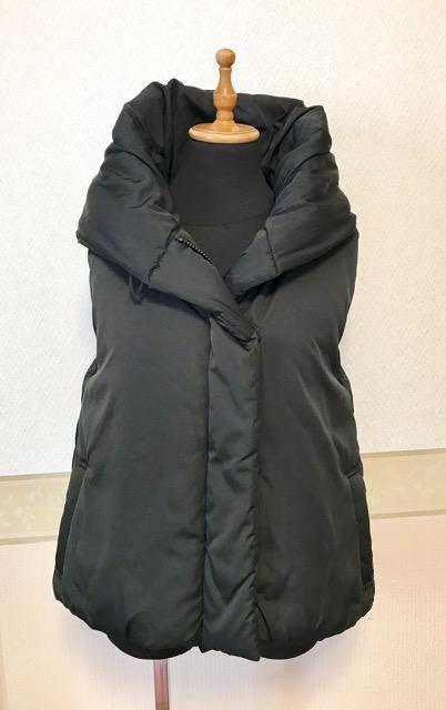 ikka 中綿ダウンベスト 黒 < ブランド ikka 中綿ダウンベスト 黒 < ブランドの