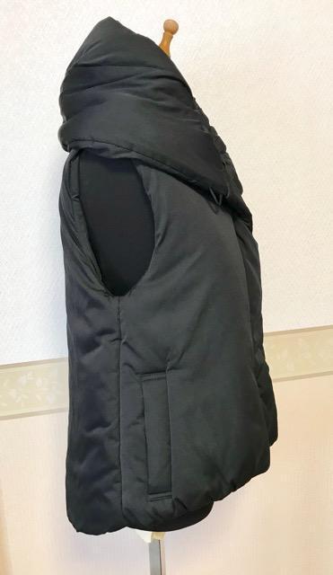 ikka 中綿ダウンベスト 黒 < ブランド ikka 中綿ダウンベスト 黒 < ブランドの