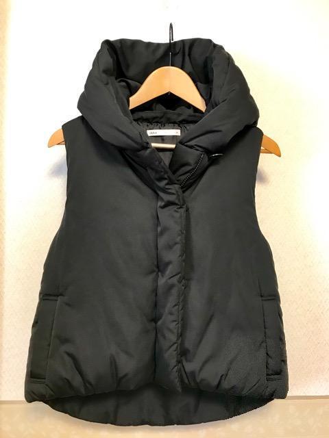 ikka 中綿ダウンベスト 黒 < ブランド ikka 中綿ダウンベスト 黒 < ブランドの