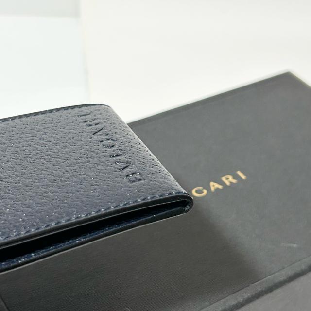 BVLGARI �u���K�� �l�[���v���[�g �l�C�r�[ ���U�[ ���Q�[�W�^�O �V���v�� �� �u�����h�� 