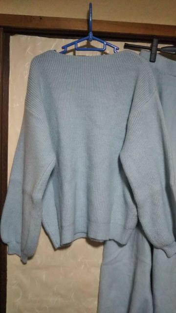 Doula Doula ニットトップス&ニットスカートセットアップ パステルブルー フリーサイズ 定価8000円程 着用1回美品 < 女性ファッション Doula Doula ニットトップス&ニットスカートセットアップ パステルブルー フリーサイズ 定価8000円程 着用1回美品 < 女性ファッションの