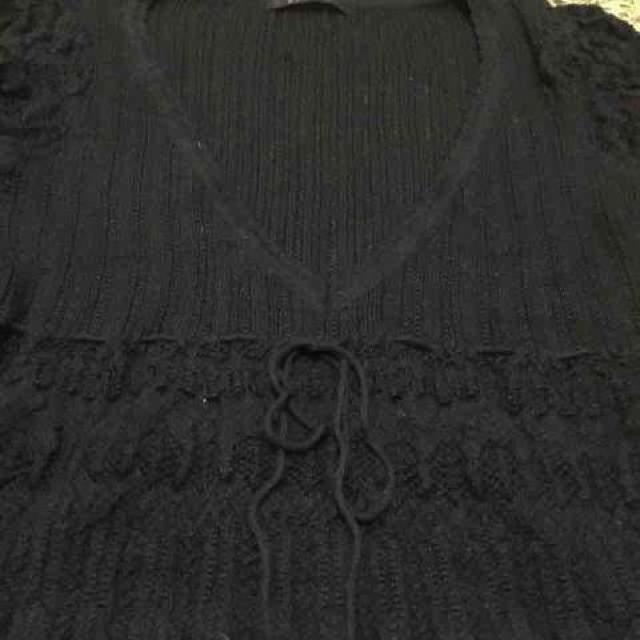 【美品】サバーゼ、半袖ニット、ワールド < 女性ファッション 【美品】サバーゼ、半袖ニット、ワールド < 女性ファッションの