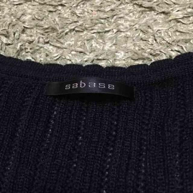 【美品】サバーゼ、半袖ニット、ワールド < 女性ファッション 【美品】サバーゼ、半袖ニット、ワールド < 女性ファッションの