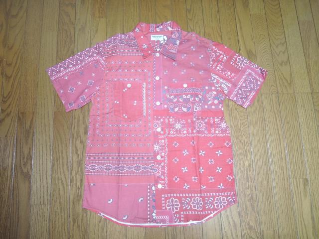 美中古 RADIALL ラディアル バンダナ柄 半袖シャツ M ペイズリー柄 パッチワーク調 < ブランド 美中古 RADIALL ラディアル バンダナ柄 半袖シャツ M ペイズリー柄 パッチワーク調 < ブランドの