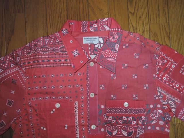 美中古 RADIALL ラディアル バンダナ柄 半袖シャツ M ペイズリー柄 パッチワーク調 < ブランド 美中古 RADIALL ラディアル バンダナ柄 半袖シャツ M ペイズリー柄 パッチワーク調 < ブランドの