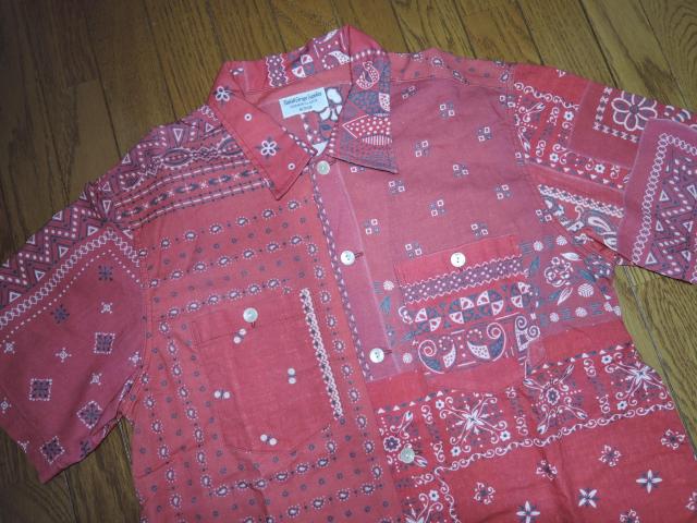 美中古 RADIALL ラディアル バンダナ柄 半袖シャツ M ペイズリー柄 パッチワーク調 < ブランド 美中古 RADIALL ラディアル バンダナ柄 半袖シャツ M ペイズリー柄 パッチワーク調 < ブランドの