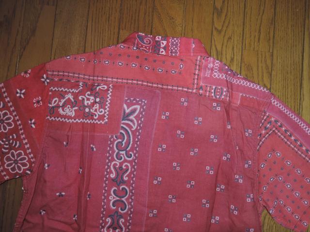 美中古 RADIALL ラディアル バンダナ柄 半袖シャツ M ペイズリー柄 パッチワーク調 < ブランド 美中古 RADIALL ラディアル バンダナ柄 半袖シャツ M ペイズリー柄 パッチワーク調 < ブランドの