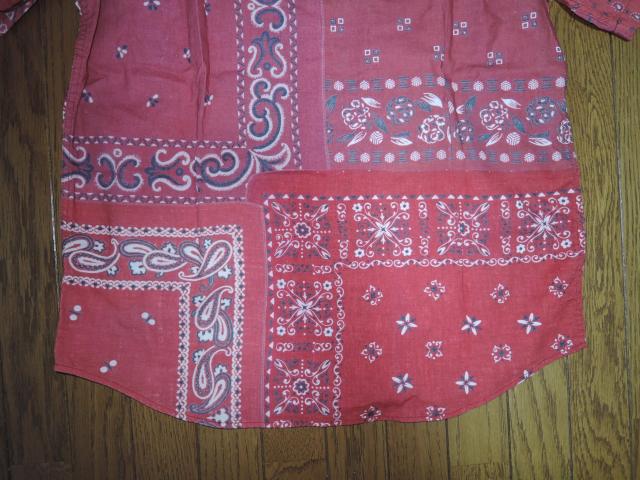 美中古 RADIALL ラディアル バンダナ柄 半袖シャツ M ペイズリー柄 パッチワーク調 < ブランド 美中古 RADIALL ラディアル バンダナ柄 半袖シャツ M ペイズリー柄 パッチワーク調 < ブランドの