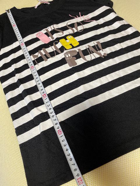 ♯新品♯バーバパパ 可愛い Tシャツ  L ダケド 小さめかも? < 女性ファッション  ♯新品♯バーバパパ 可愛い Tシャツ  L ダケド 小さめかも? < 女性ファッションの