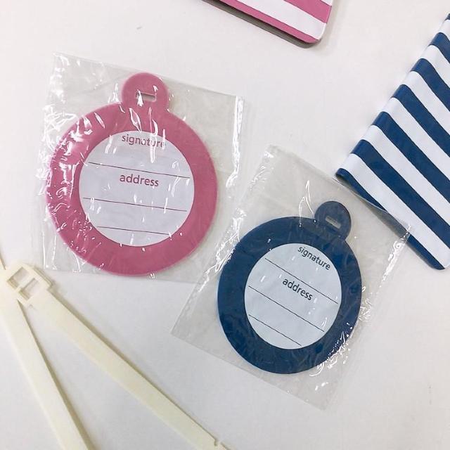 ◆新品!!パスポートケース&ラゲージタグ◆ピンクとブルーのペアセット★海外旅行スーツケース < 女性ファッション  ◆新品!!パスポートケース&ラゲージタグ◆ピンクとブルーのペアセット★海外旅行スーツケース < 女性ファッションの