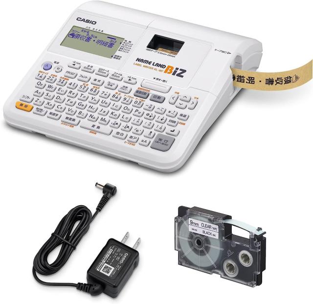 CASIO(カシオ) ラベルライター ネームランドBIZ スタンダードモデル KL-M7 テープ付セット KL-TM7 < インテリア/ライフ  CASIO(カシオ) ラベルライター ネームランドBIZ スタンダードモデル KL-M7 テープ付セット KL-TM7  < インテリア/ライフの