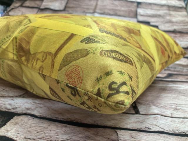 送料無料!億万長者気分を味わえる! 100万円札デザインのクッション1個 < インテリア/ライフ 送料無料!億万長者気分を味わえる! 100万円札デザインのクッション1個 < インテリア/ライフの