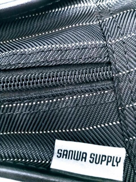軽量 ビジネスバッグ 2WAY メンズ ストライプ柄 SANWA SUPPLY  < 男性ファッション  軽量 ビジネスバッグ 2WAY メンズ ストライプ柄 SANWA SUPPLY  < 男性ファッションの