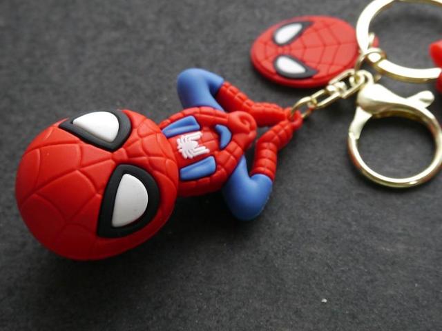 新品 スパイダーマン Spider-Man フィギュアマスコット キーホルダー バッグチャーム < ホビー  新品 スパイダーマン Spider-Man フィギュアマスコット キーホルダー バッグチャーム < ホビーの