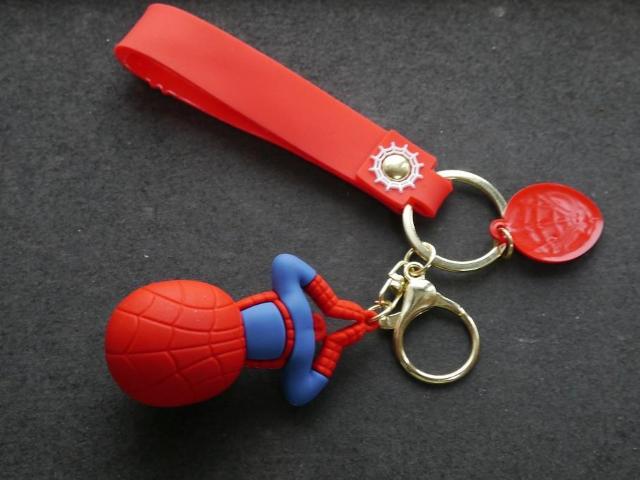 新品 スパイダーマン Spider-Man フィギュアマスコット キーホルダー バッグチャーム < ホビー  新品 スパイダーマン Spider-Man フィギュアマスコット キーホルダー バッグチャーム < ホビーの