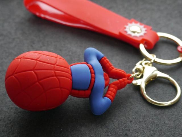 新品 スパイダーマン Spider-Man フィギュアマスコット キーホルダー バッグチャーム < ホビー  新品 スパイダーマン Spider-Man フィギュアマスコット キーホルダー バッグチャーム < ホビーの