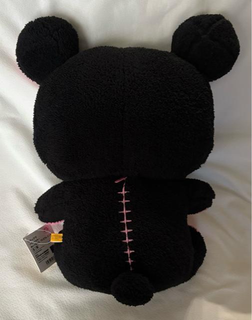 リラックマ ブラックカラー ぬいぐるみXL プレミアムピンク < おもちゃ  リラックマ ブラックカラー ぬいぐるみXL プレミアムピンク < おもちゃの