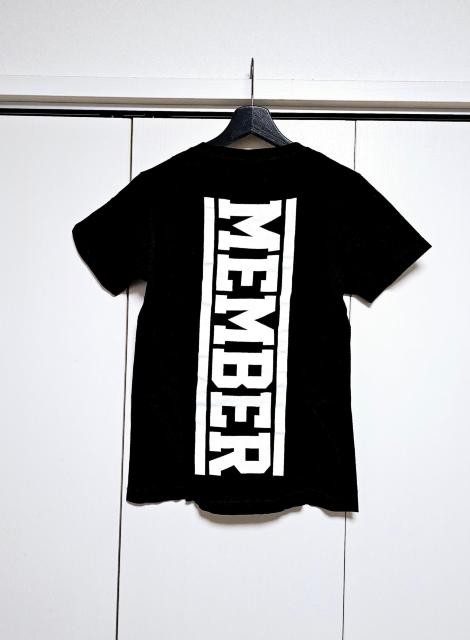 (10) 倖田來未 15周年 KXVX 倖田組 MEMBER Tシャツ 黒 < タレントグッズ  (10) 倖田來未 15周年 KXVX 倖田組 MEMBER Tシャツ 黒 < タレントグッズの