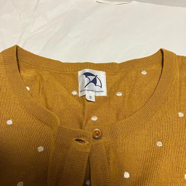 【arnold palmer timeless】 ドット柄 カーディガン / 2 < ブランド  【arnold palmer timeless】 ドット柄 カーディガン / 2 < ブランドの