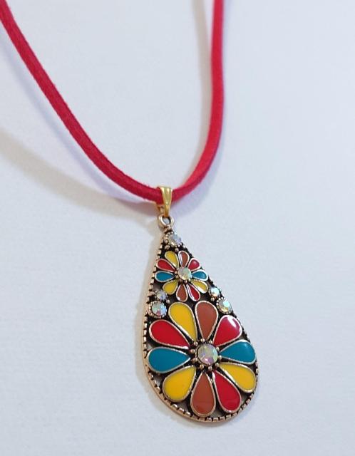 花柄のキラキラかわいいネックレス★ボヘミアン★   ネックレス   花柄ネックレス  カラフルネックレス   かわいいネックレス < 女性アクセサリー/時計  花柄のキラキラかわいいネックレス★ボヘミアン★   ネックレス   花柄ネックレス  カラフルネックレス   かわいいネックレス < 女性アクセサリー/時計の