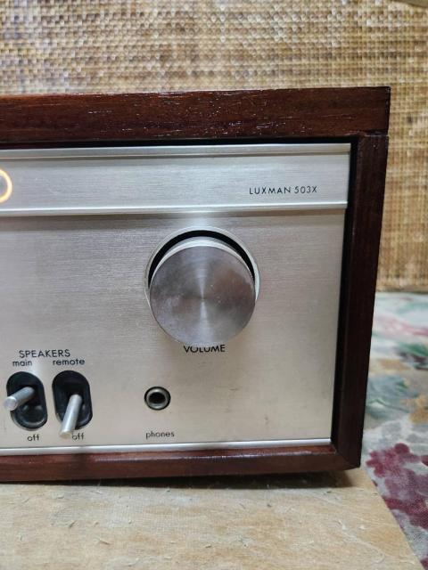レアマジ綺麗!レストア整備極上超美品!LUXMANプリメインアンプSQ-503X < 家電/AV  レアマジ綺麗!レストア整備極上超美品!LUXMANプリメインアンプSQ-503X < 家電/AVの