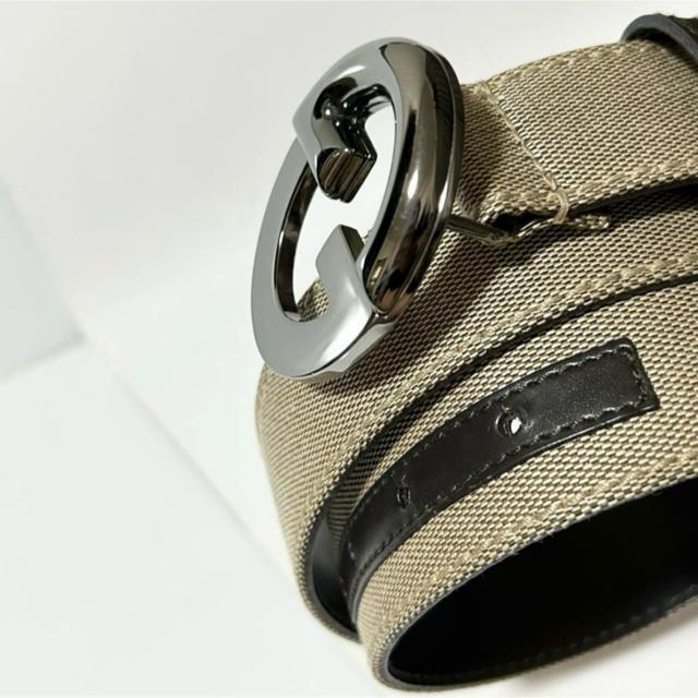 未使用 GUCCI グッチ ベルト ダブルG 106412・1766 キャンバス < ブランド 未使用 GUCCI グッチ ベルト ダブルG 106412・1766 キャンバス < ブランドの