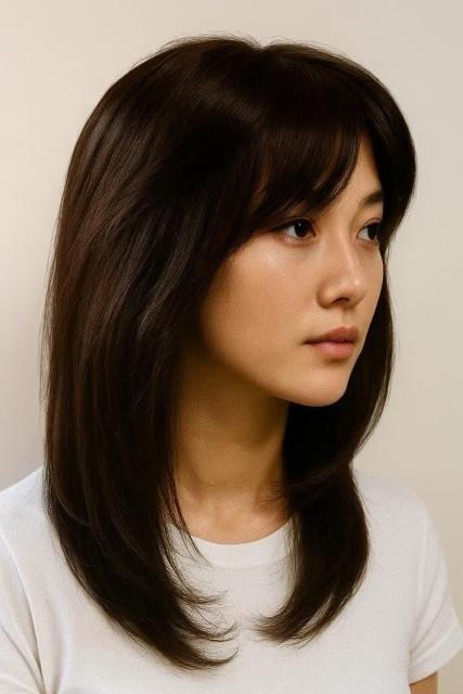 新品 人毛 ウィッグ うれしい通気性人工肌付き ハイレイヤー Mサイズ < 女性ファッション 新品 人毛 ウィッグ うれしい通気性人工肌付き ハイレイヤー Mサイズ < 女性ファッションの