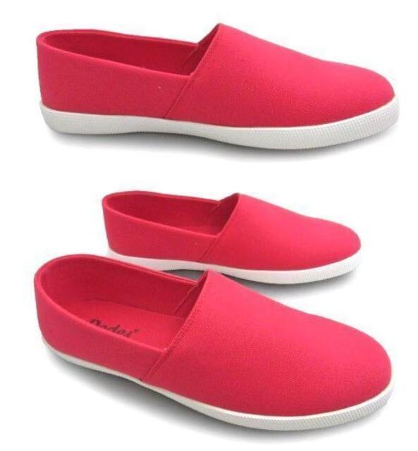 1円~C088新品Dedesキャンバススリッポンスニーカー26.5aRED♂ < 男性ファッション 1円~C088新品Dedesキャンバススリッポンスニーカー26.5aRED♂ < 男性ファッションの