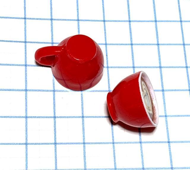 662 ハートのカフェラテ 赤1個 樹脂チャーム カフェオレ アクセサリーチャーム コーヒー カップ < ペット/手芸/園芸 662 ハートのカフェラテ 赤1個 樹脂チャーム カフェオレ アクセサリーチャーム コーヒー カップ < ペット/手芸/園芸の