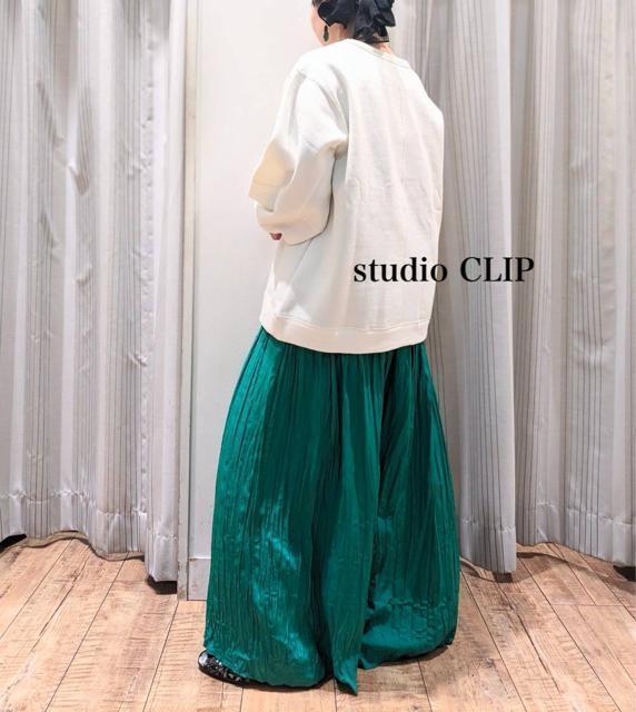 新品 studio CLIP★ クルーネックプルオーバー < 女性ファッション 新品 studio CLIP★ クルーネックプルオーバー < 女性ファッションの