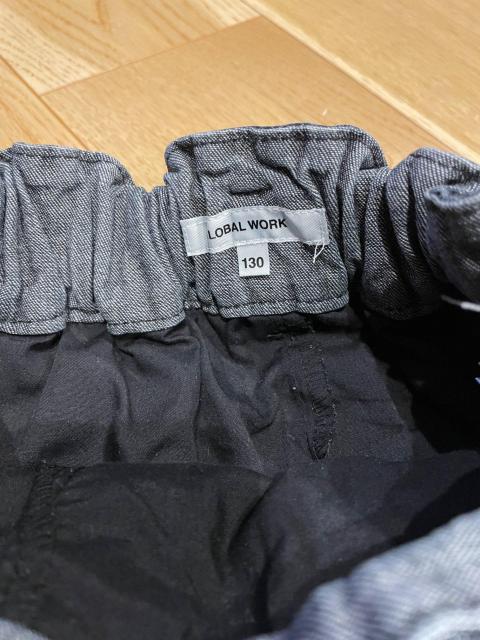 GLOBAL WORK �O���[�o�����[�N �L�b�Y �f�j���X�J�[�g �X�J�b�c 130cm �� �L�b�Y/�x�r�[�� 