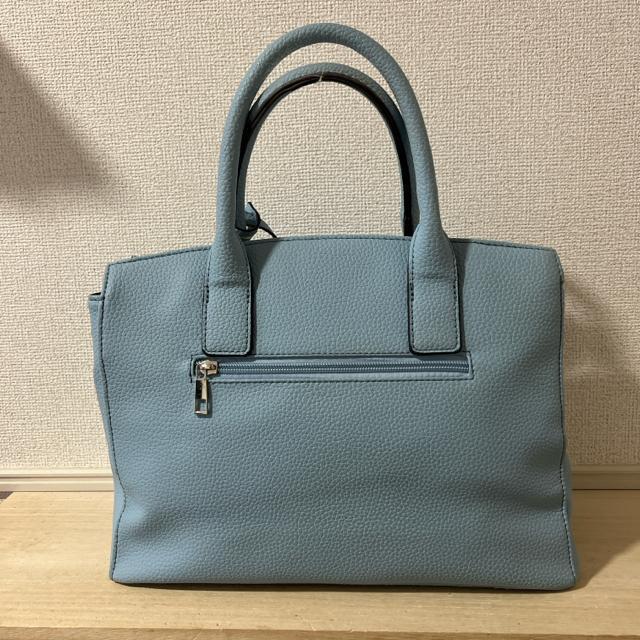 『PAUL MAGE ハンドバッグ』 ライトブルー 合皮 レザー < 女性ファッション 『PAUL MAGE ハンドバッグ』 ライトブルー 合皮 レザー < 女性ファッションの