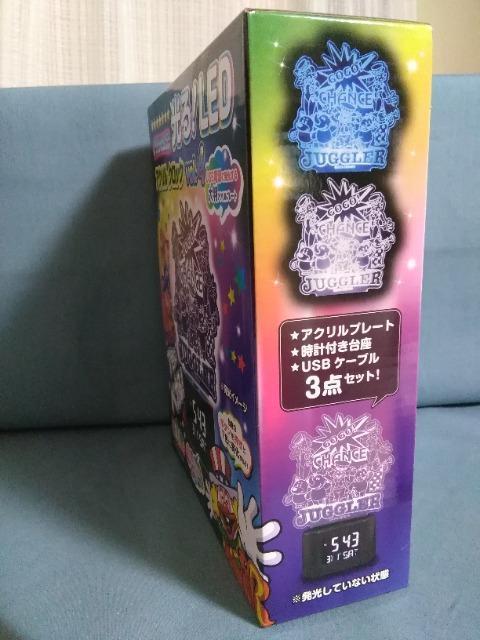 JUGGLER 光るLEDアクリルクロックvol.4 < ホビー JUGGLER 光るLEDアクリルクロックvol.4 < ホビーの