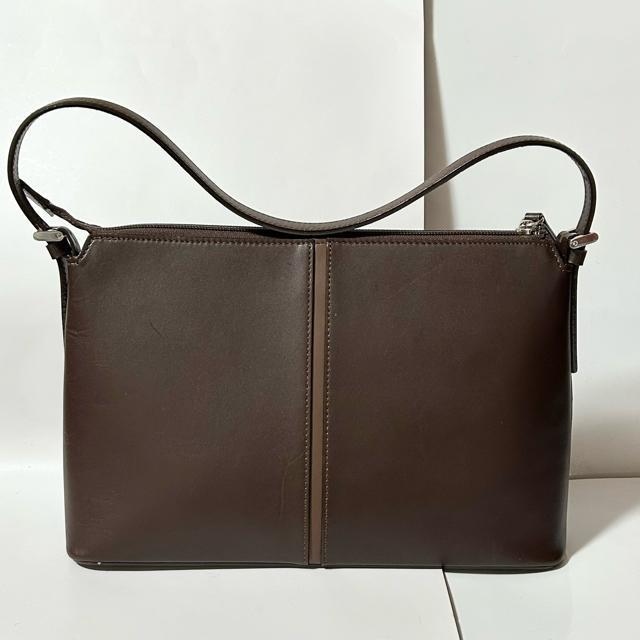 BURBERRY バーバリー ショルダーバッグ 肩掛け バッグ レザー ブラウン シルバー金具 レディース < ブランド BURBERRY バーバリー ショルダーバッグ 肩掛け バッグ レザー ブラウン シルバー金具 レディース < ブランドの