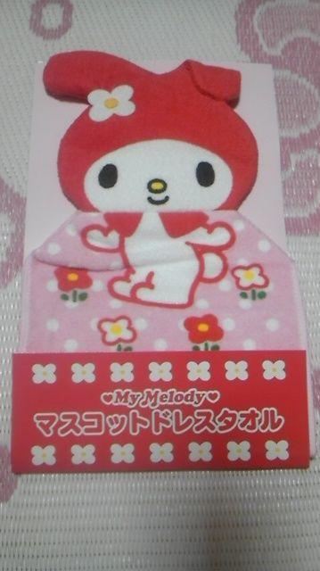 マイメロ マスコットドレスタオル < アニメ/コミック/キャラクター マイメロ マスコットドレスタオル < アニメ/コミック/キャラクターの