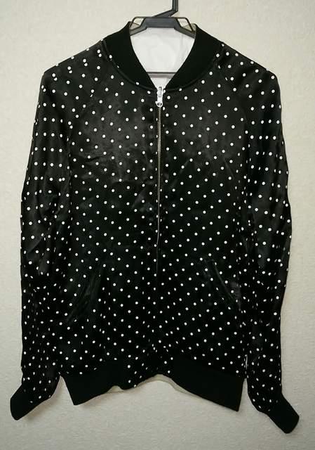 takuya着 ドット柄ブルゾン < 男性ファッション  takuya着 ドット柄ブルゾン  < 男性ファッションの