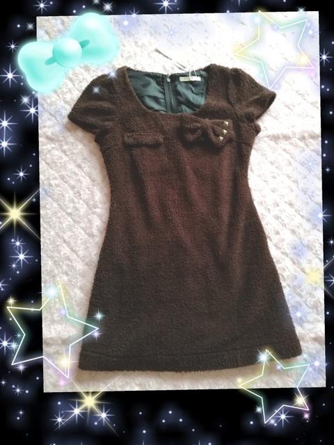 新品☆Style Lab*リボン付きふわもこワンピ < 女性ファッション 新品☆Style Lab*リボン付きふわもこワンピ < 女性ファッションの