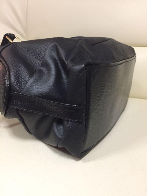 393.新品☆ミニボストンバッグ☆黒/ブラック < 女性ファッション  393.新品☆ミニボストンバッグ☆黒/ブラック < 女性ファッションの