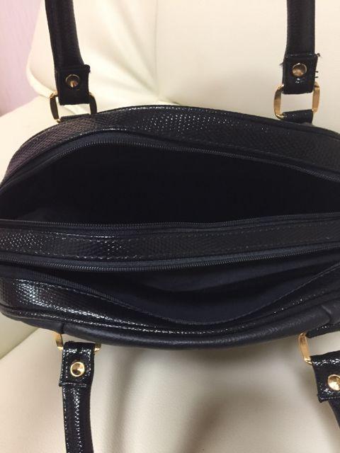 393.新品☆ミニボストンバッグ☆黒/ブラック < 女性ファッション  393.新品☆ミニボストンバッグ☆黒/ブラック < 女性ファッションの