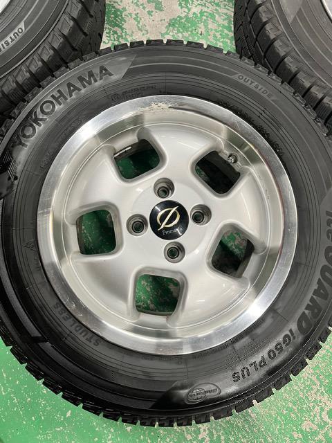 0192049)激安国産中古スタッドレスタイヤ4本ヨコハマアイスガード社外アルミホイールコンパクトカー185/70R14送料無料 < 自動車/バイク 0192049)激安国産中古スタッドレスタイヤ4本ヨコハマアイスガード社外アルミホイールコンパクトカー185/70R14送料無料 < 自動車/バイク