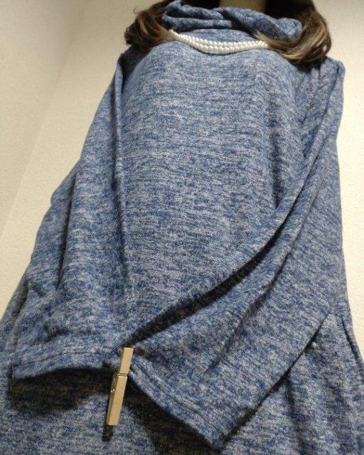 新品タグ5L★超柔らかい★裏起毛カットソーチュニ < 女性ファッション  新品タグ5L★超柔らかい★裏起毛カットソーチュニ < 女性ファッションの