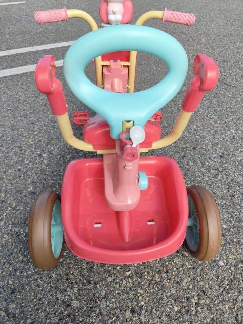 ハローキティHelloKitty キティ 三輪車 折りたたみ三輪車 折り畳み < おもちゃ  ハローキティHelloKitty キティ 三輪車 折りたたみ三輪車 折り畳み < おもちゃの