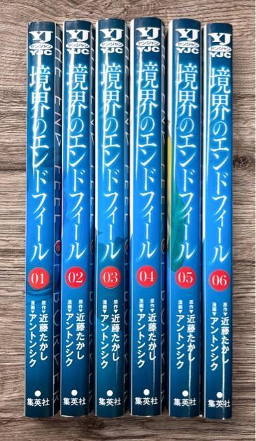 境界のエンドフィール 1巻〜6巻 6冊セット アントンシク / 近藤たかし < アニメ/コミック/キャラクター  境界のエンドフィール 1巻〜6巻 6冊セット アントンシク / 近藤たかし  < アニメ/コミック/キャラクターの