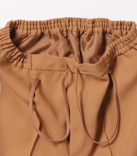 レディース センタープレス ドロストパンツ【CAMEL】 < 女性ファッション レディース センタープレス ドロストパンツ【CAMEL】 < 女性ファッションの