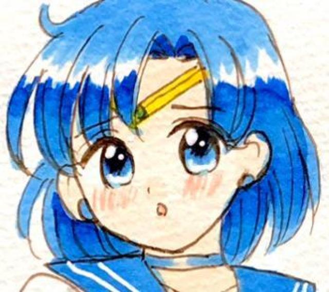 自作イラスト/2枚/セーラーマーキュリー/パンチラ < アニメ/コミック/キャラクター 自作イラスト/2枚/セーラーマーキュリー/パンチラ < アニメ/コミック/キャラクターの