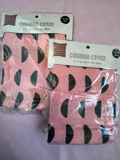 クッションカバー!2枚セット!新品!45×45センチ!ファスナー式!同色柄です。 < インテリア/ライフ クッションカバー!2枚セット!新品!45×45センチ!ファスナー式!同色柄です。 < インテリア/ライフの